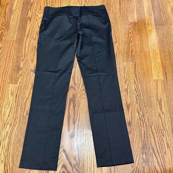 Twelfth Street by Cynthia Vincent Black Straight Leg Pants - Picture 2 of 5